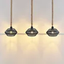 Lindby Rabia hanging light, 3-bulb