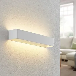 Arcchio Karam LED wall light, 53 cm, white