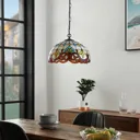 Lindby Audrey Tiffany-style hanging lamp