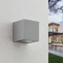 Arcchio Tassnim LED wall light silver 2-bulb