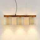 Lindby Thaline hanging light three-bulb