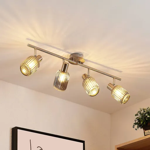 Lindby Limani ceiling spotlight, four-bulb