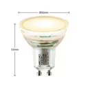 Reflector LED bulb GU10 3.5 W 3,000 K 120° glass