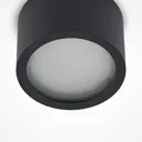 Arcchio Nieva downlight, GX53, black, round