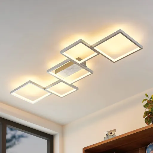 Lindby Adritha LED ceiling light, 5-bulb