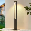 Lucande Dovino LED lamp post, 150 cm