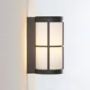 Lucande Kelini outdoor wall light, dark grey