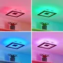 Lindby Evanio LED ceiling lamp, smart, CCT, RGB