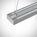 Susi LED office hanging light DALI dimmable silver