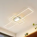 Lindby Caitlin LED ceiling light, white
