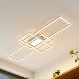 Lindby Caitlin LED ceiling light, white