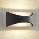 Lindby Mathea LED outdoor wall light, 22 cm long