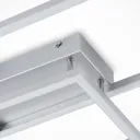 Lucande Muir LED ceiling lamp, rectangles