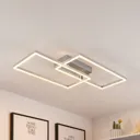 Lucande Muir LED ceiling lamp, rectangles