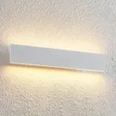 Lindby Ignazia LED wall light, 47 cm, white