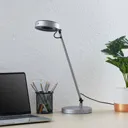 Lucande Vilana LED table lamp, silver
