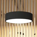 Arcchio Noabelle LED hanging lamp, black, 60 cm