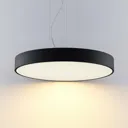 Arcchio Noabelle LED hanging lamp, black, 80 cm