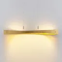 Lindby Beazina LED hanging light, gold