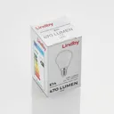Lindby golf ball LED bulb E14 G45 4.5W 3,000K opal