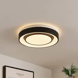 Lindby Gamino LED ceiling light, RGBW, CCT, 38 cm
