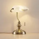 Lindby Profina desk lamp, bronze