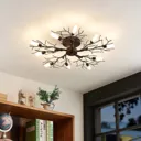 Lindby Bigna ceiling light, ten-bulb