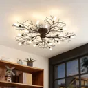 Lindby Bigna ceiling light, fifteen-bulb