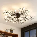 Lindby Bigna ceiling light, fifteen-bulb