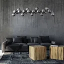 Dallas hanging light, chrome