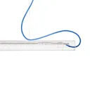 Ingo Maurer Tubular LED hanging light, white/blue