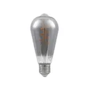 Lucande LED bulb E27 ST64 4W 2,200K dimmable smoke