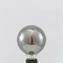 Lucande LED bulb E27 G125 4W 2,200K dimmable smoke