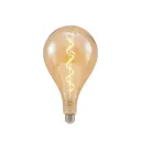 Lucande LED bulb E27 A160 4W 2,700K dimmable amber