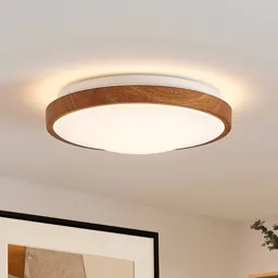 Lindby Mynte LED ceiling light, round, 29.5 cm