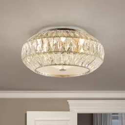 Lucande Onivira crystal ceiling light