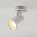 Arcchio Iavo spotlight, round, one-bulb, white