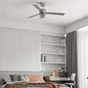 Lindby Amelis LED ceiling fan, CCT, 3 blades