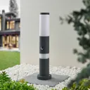 Lindby Okari pillar light with sensor