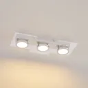 Lindby Imiria LED ceiling light, three-bulb