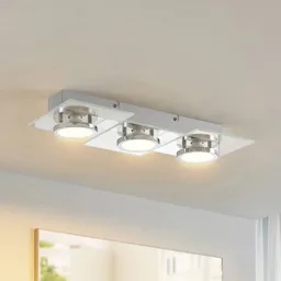 Lindby Imiria LED ceiling light, three-bulb