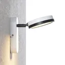 Lindby Vesim LED spotlight, white, one-bulb