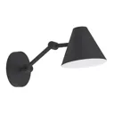 Lucande Phina wall light, extendable 35.6 cm