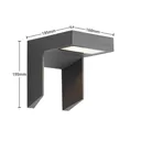 Arcchio Dynorma LED outdoor wall light