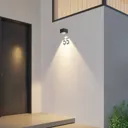 Lucande Almos outdoor wall light, angular, 1-bulb