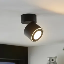 Lindby Lowie LED spot 2-bulb, black