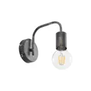 Lindby Erivana wall light with switch antique rust