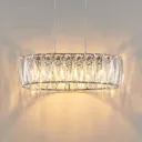Lindby Sofia pendant light, oval acrylic lampshade