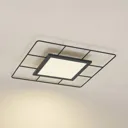 Lindby Khai LED ceiling light step dim 45 x 45 cm