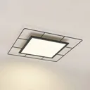 Lindby Khai LED ceiling light step dim 60 x 60 cm